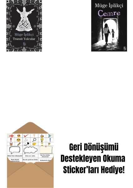 Transit Yolcular + Cemre + Okuma Sticker'ları
