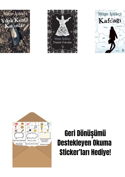 Yıkık Kentli Kadınlar + Transit Yolcular + Kafdağı + Okuma Sticker'ları