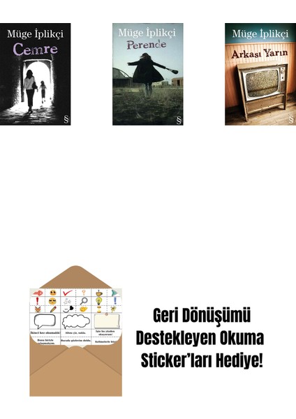 Cemre + Perende + Arkası Yarın + Okuma Sticker'ları
