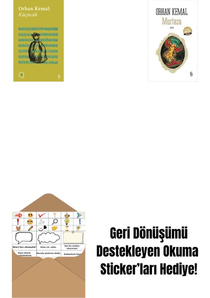 Everest Açıkhava 13 - Küçücük + Murtaza (Midi Boy) + Okuma Sticker'ları