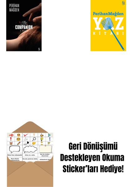 The Companion + Yaz Kitabı + Okuma Sticker'ları