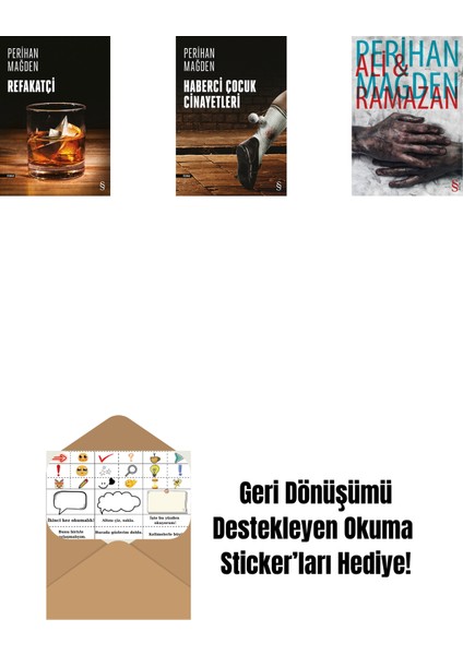 Refakatçi + Haberci Çocuk Cinayetleri + Ali And Ramazan + Okuma Sticker'ları