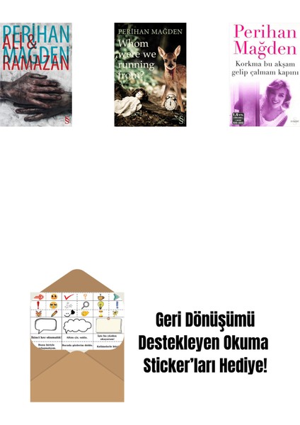 Ali And Ramazan + Whom Were We Running From? + Korkma Bu Akşam Gelip Çalmam Kapını + Okuma Sticker'ları