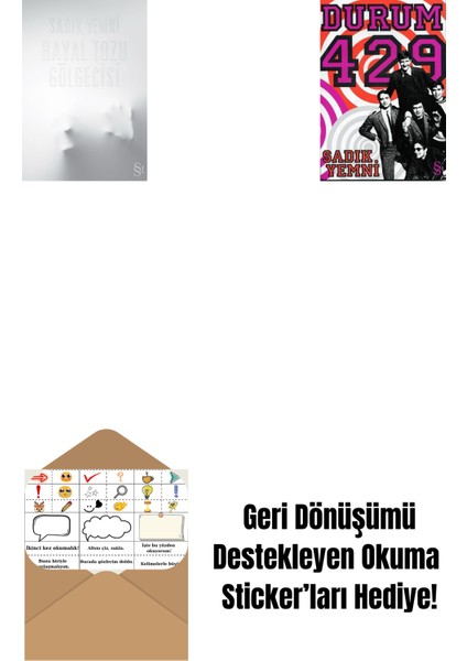 Hayal Tozu Gölgecisi + Durum 429 + Okuma Sticker'ları