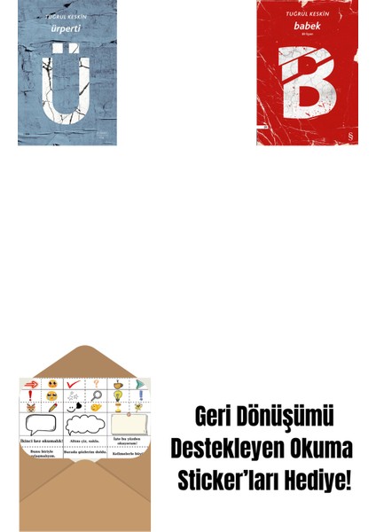 Ürperti + Babek + Okuma Sticker'ları