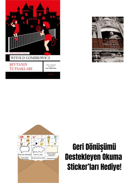 Şeytanın Tutsakları + Trans-Atlantik + Okuma Sticker'ları