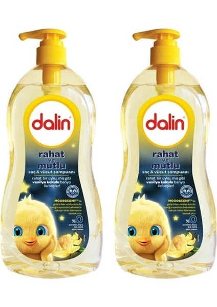 Dalin Rahat ve Mutlu 700 ml Şampuan (2 Adet)