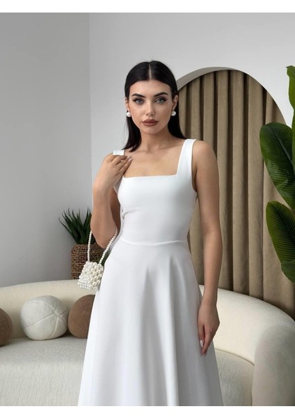 Neapolitan Askılı Elbise