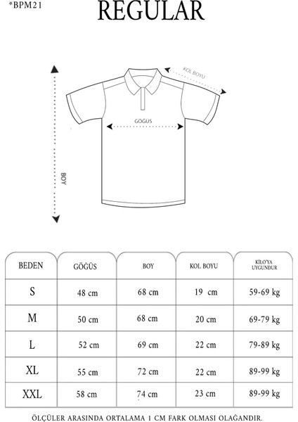 Yakası Düğmeli Yakalı Pike Baskılı T-Shirt - Beyaz modelleri