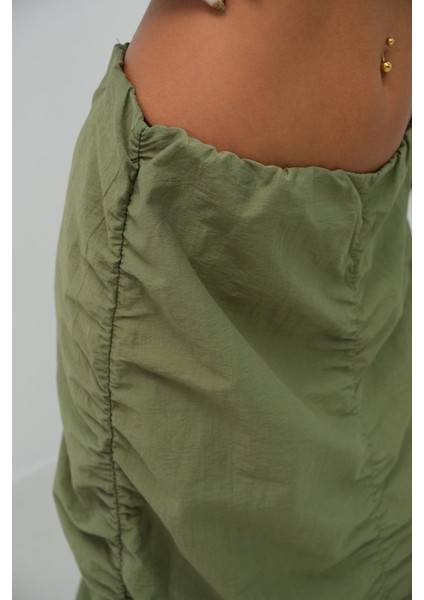 Büzgü Detay Maxi Etek fırsatları