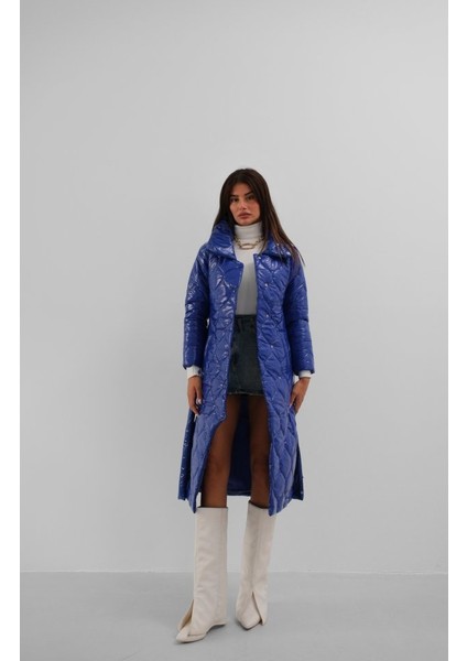 Kemerli Rugan Şişme Maxi Mont