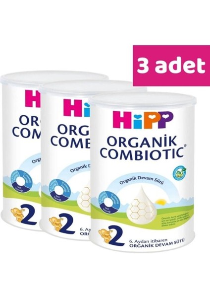Hipp 2 Organik Combiotic Devam Sütü 350 gr X3 Adet