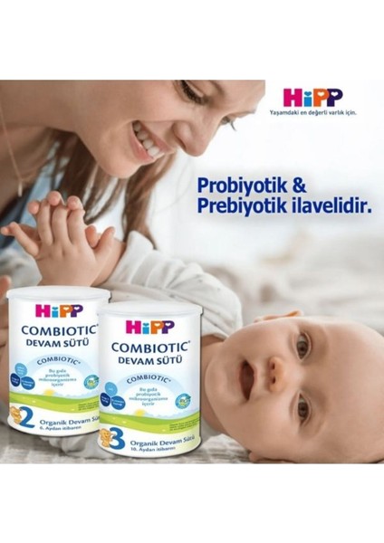 Hipp 2 Organik Combiotic Devam Sütü 350 gr X3 Adet