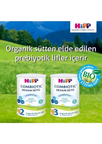Hipp 2 Organik Combiotic Devam Sütü 350 gr X3 Adet