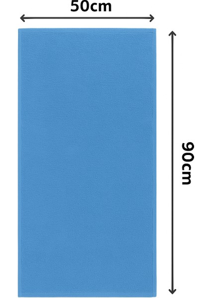 ( 4 Adet ) 50X90CM Pamuklu Havlu , Berber Havlusu, Kuaför Havlusu, Sporcu Havlusu, El Yüz Havlusu