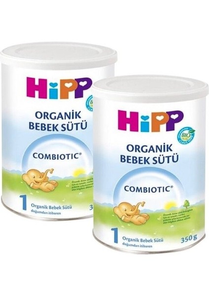 Hipp Organik Combiotic Bebek Sütü 1 Numara 350 gr x 2 Adet