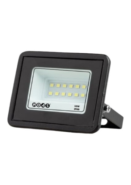 10W Ultra Slim LED Projektör 6500K Beyaz Işık