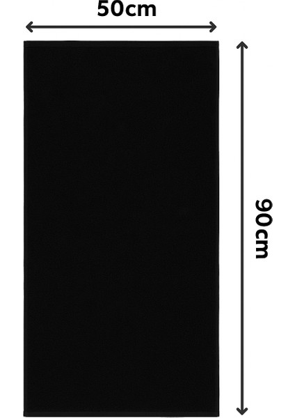 ( 4 Adet ) 50X90CM Pamuklu Havlu , Berber Havlusu, Kuaför Havlusu, Sporcu Havlusu, El Yüz Havlusu