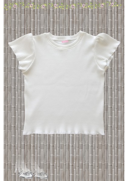 Pamuklu Compact Kumaş Çocuk T-Shirt