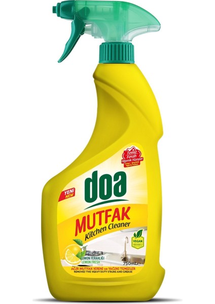 Mutfak Temizleyici Limon / 750 ml - Vegan