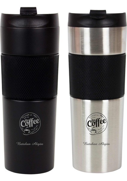 Kişiye Özel French Pres Çelik Termos 450 Ml​ - Coffee fiyatları