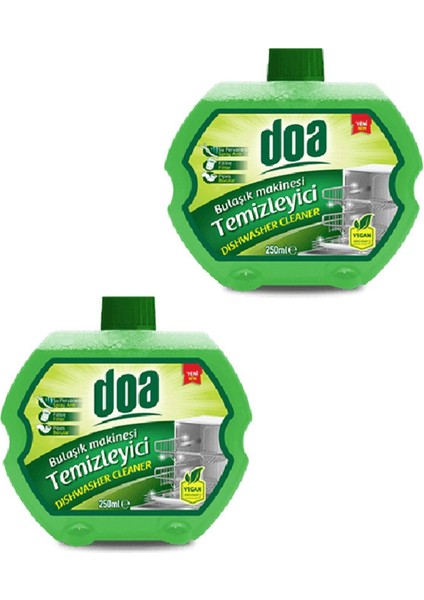 Doa Bulaşık Makinesi Temizleyici 250ML X2