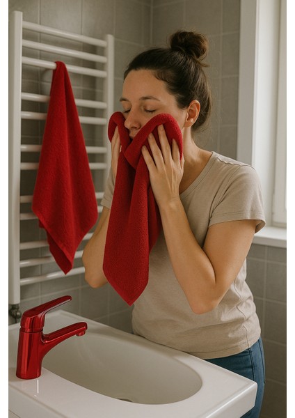 ( 4 Adet ) 50X90CM Pamuklu Havlu , Berber Havlusu, Kuaför Havlusu, Sporcu Havlusu, El Yüz Havlusu fırsatları