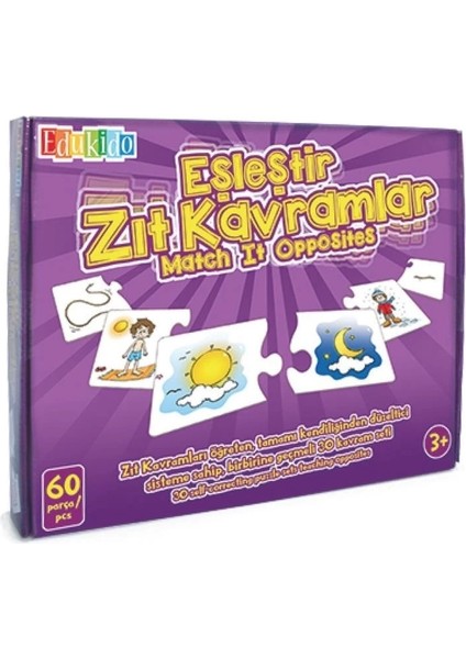 Bfs Nessiworld EDU-1012 Eşleştir Zıt Kavramlar -Chiva