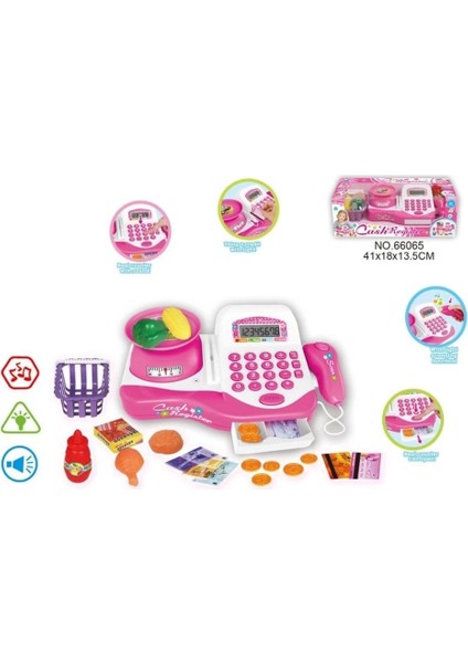 Bfs Nessiworld HUA-66065-66067 Işıklı ve Sesli Sesli Yazarkasa -Vardem fiyatları