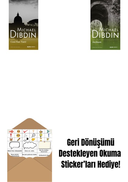 Cosi Fan Tutti + Intikam + Okuma Sticker'ları