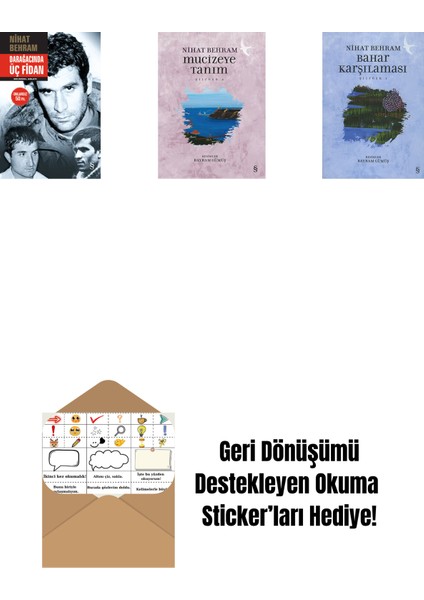 Darağacında Üç Fidan (Ciltli) + Mucizeye Tanım + Bahar Karşılaması + Okuma Sticker'ları