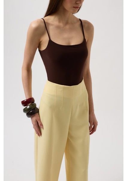 Ip Askılı Bodysuit