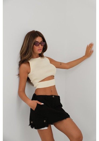 Pencere Detay Triko Bluz fiyatları