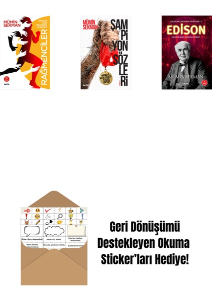 Rağmenciler - Akacak Azim Damarda Durmaz! + Şampiyon Sözleri + Edison + Okuma Sticker'ları