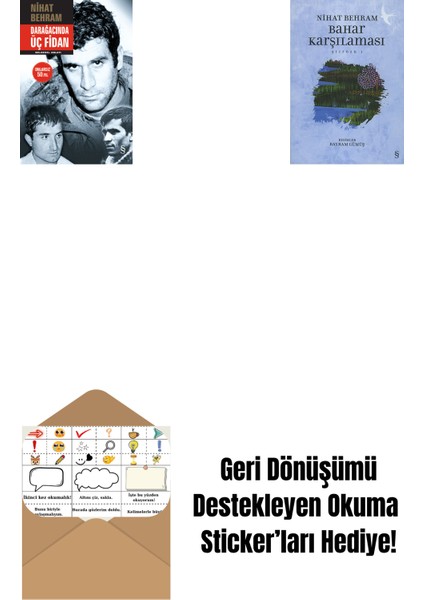Darağacında Üç Fidan (Ciltli) + Bahar Karşılaması + Okuma Sticker'ları
