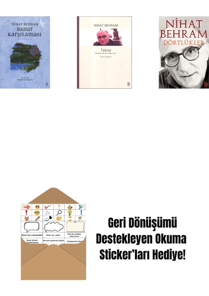 Bahar Karşılaması + Tekzip + Dörtlükler + Okuma Sticker'ları