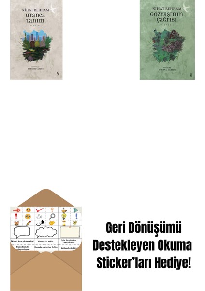 Utanca Tanım + Gözyaşının Çağrısı + Okuma Sticker'ları