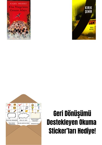Elsa Niego’nun Cenaze Alayı + Kırık Şehir + Okuma Sticker'ları