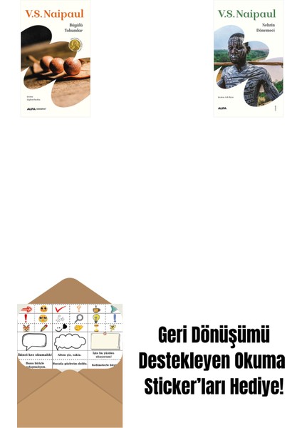 Büyülü Tohumlar + Nehrin Dönemeci + Okuma Sticker'ları