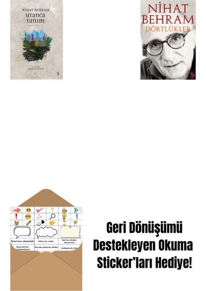 Utanca Tanım + Dörtlükler + Okuma Sticker'ları