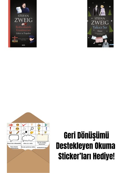 Rotterdamlı Erasmus’un Zaferi ve Trajedisi + Yakıcı Sır + Okuma Sticker'ları