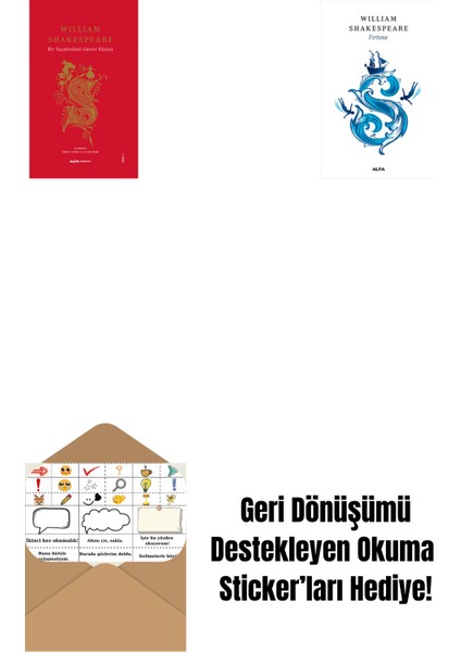 Bir Yazdönümü Gecesi Rüyası (Ciltli) + Bir Yazdönümü Gecesi Rüyası + Okuma Sticker'ları