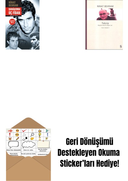 Darağacında Üç Fidan (Ciltli) + Tekzip + Okuma Sticker'ları