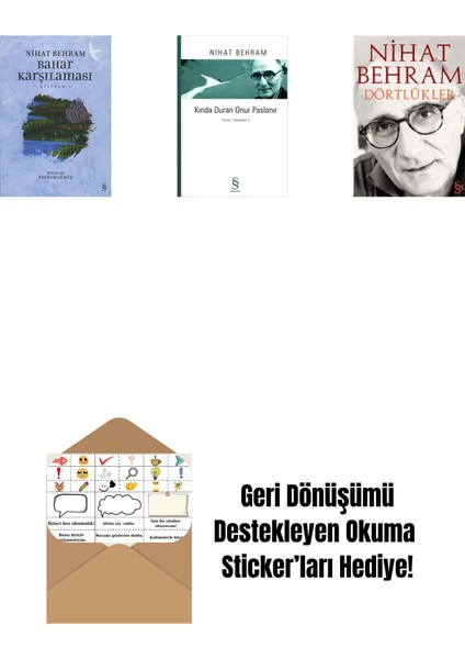 Bahar Karşılaması + Kında Duran Onur Paslanır + Dörtlükler + Okuma Sticker'ları