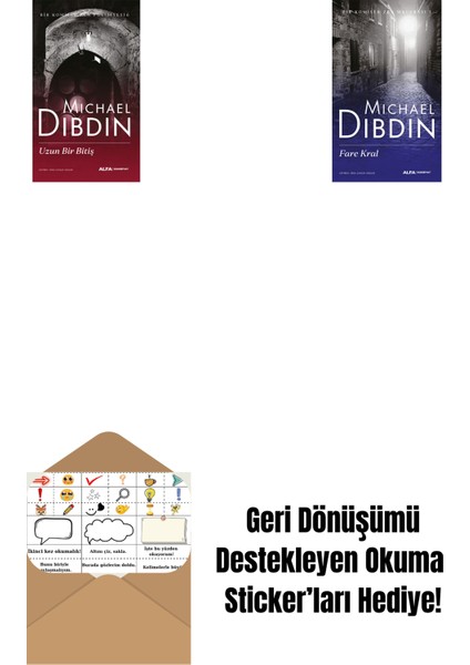 Uzun Bir Bitiş + Fare Kral + Okuma Sticker'ları