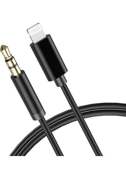 iPhone Lightning To 3.5mm Ses Çevirici Aux Kablo Aktarım Kulaklık Dönüştürücü Uyumlu