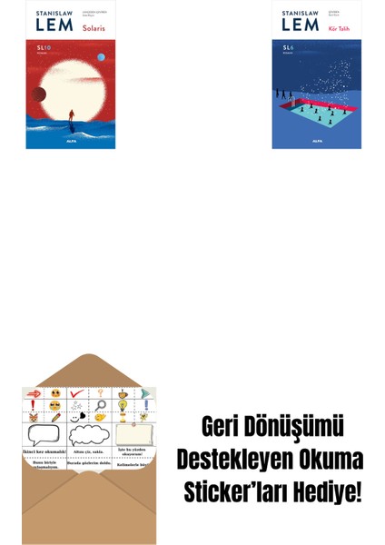 Solaris - SL10 (Ciltli) + Kör Talih (Sl6) + Okuma Sticker'ları