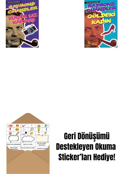 Küçük Kız Kardeş + Göldeki Kadın (Cep Boy) + Okuma Sticker'ları