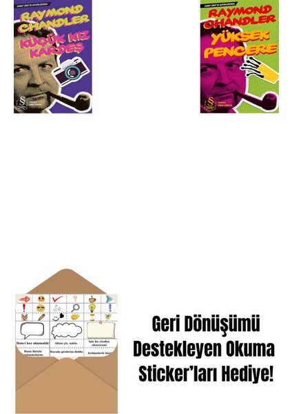 Küçük Kız Kardeş + Yüksek Pencere (Cep Boy) + Okuma Sticker'ları
