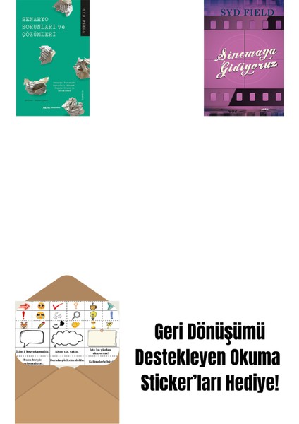 Senaryo Sorunları ve Çözümleri + Sinemaya Gidiyoruz + Okuma Sticker'ları
